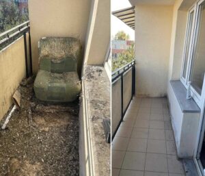 Sprzątanie po gołębiach - Białystok